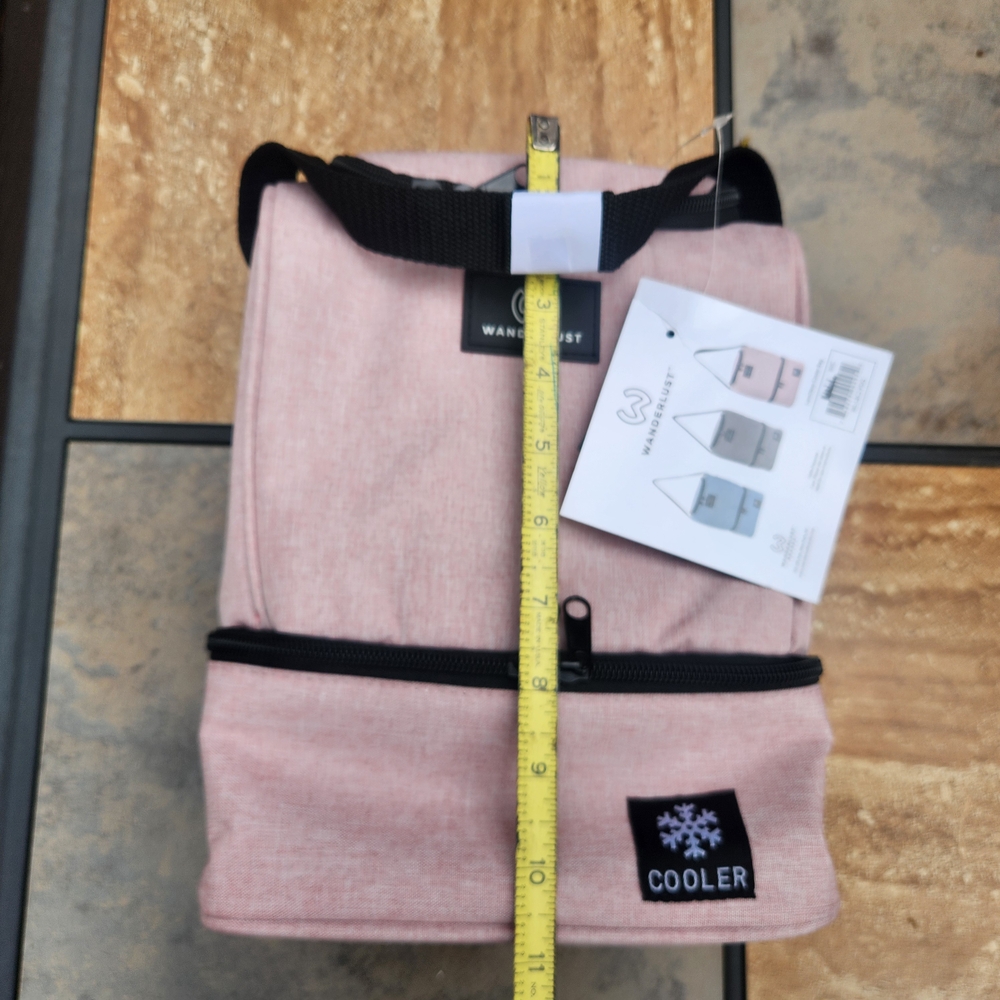 Wanderlust Pink Lunchbox Cooler Bag NEW WITH TAGS - Picture 7 of 8